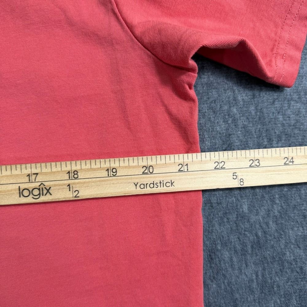Quiksilver T-Shirt Mens Large Coral Quiksilver Boardshort Co Graphic Regular Fit - Picture 6 of 7